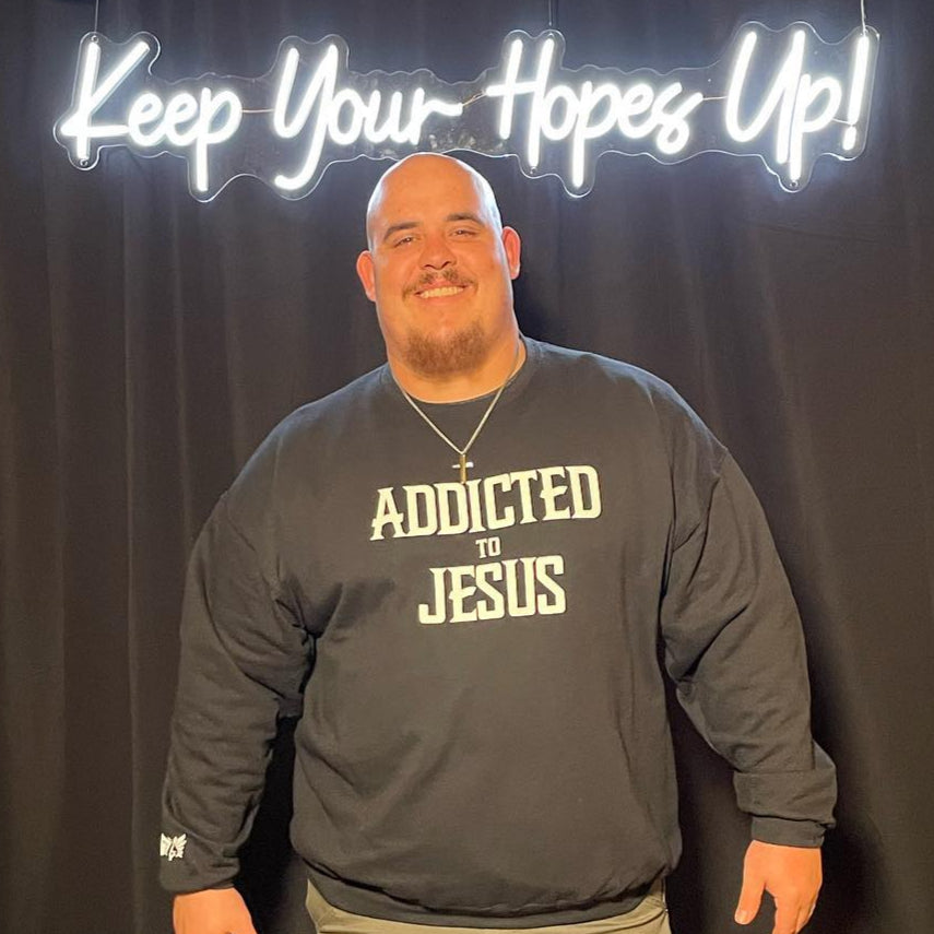 Addicted To Jesus Sweater image 1